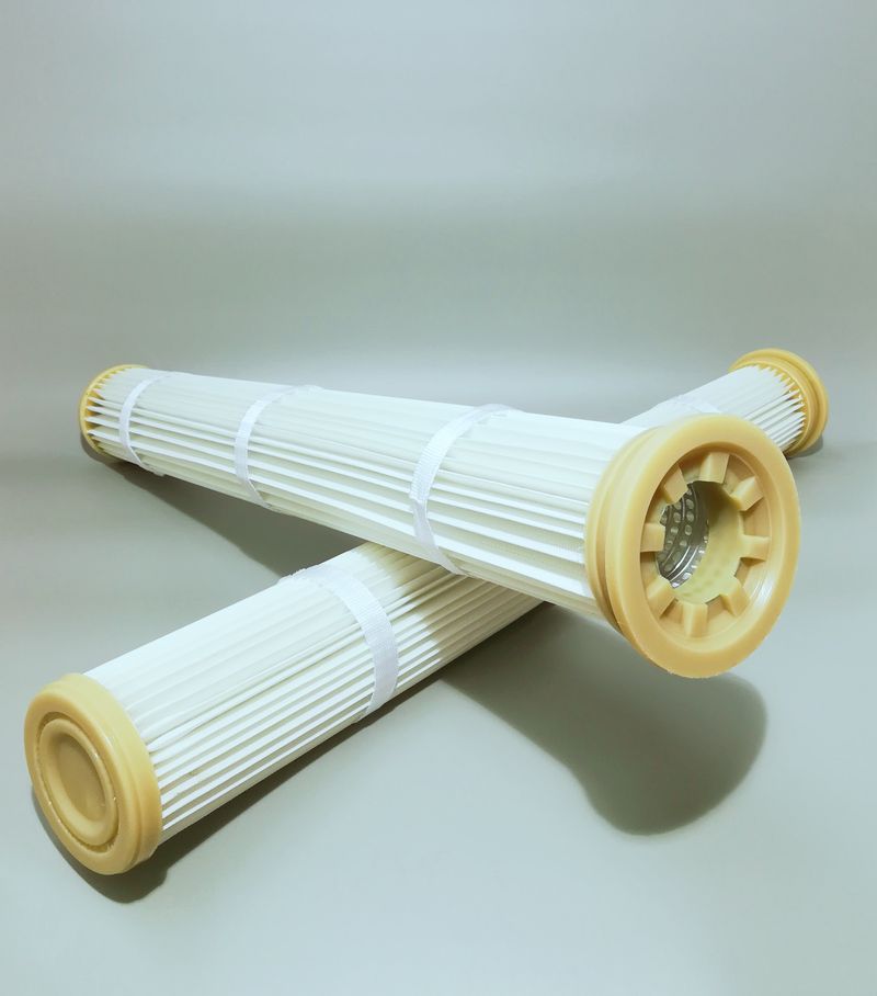 高效易反吹PU材質(zhì)帶文氏管倉(cāng)頂除塵濾芯